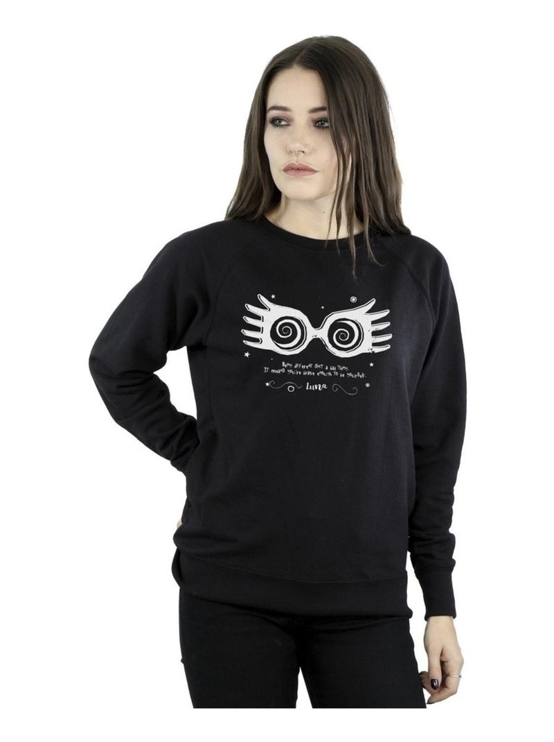 Harry Potter - Sweat BEING DIFFERENT Noir - Kiabi
