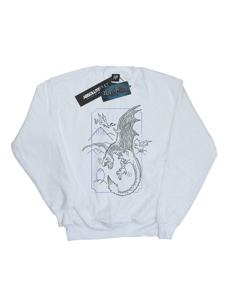 Harry Potter - Sweat Blanc - Kiabi