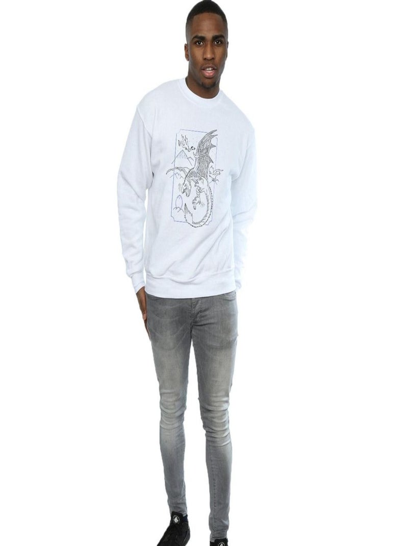 Harry Potter - Sweat Blanc - Kiabi