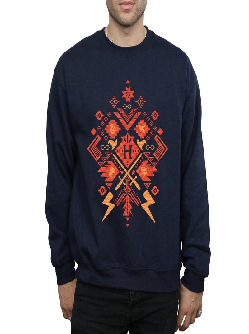 Harry Potter - Sweat Bleu marine - Kiabi