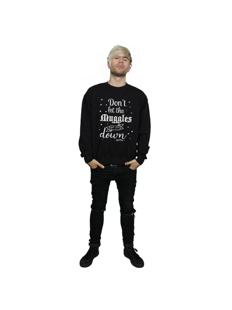 Harry Potter - Sweat DON'T LET THE MUGGLES Noir - Kiabi