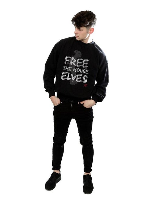 Harry Potter - Sweat FREE THE HOUSE ELVES - Kiabi Harry Potter - Sweat FREE THE HOUSE ELVES - Kiabi