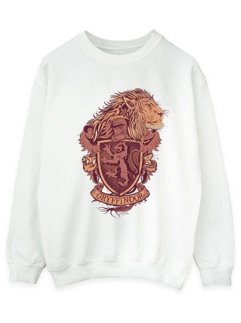 Harry Potter - Sweat GRYFFINDOR Blanc - Kiabi