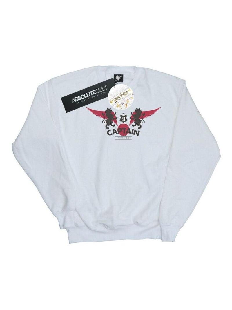 Harry Potter - Sweat GRYFFINDOR Blanc - Kiabi