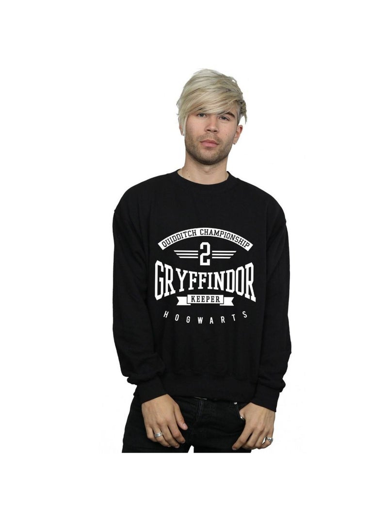 Harry Potter - Sweat GRYFFINDOR KEEPER Noir - Kiabi