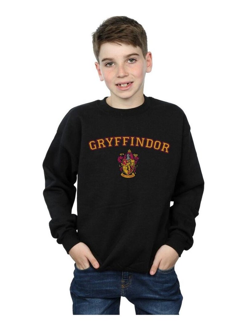Harry Potter - Sweat GRYFFINDOR Noir - Kiabi