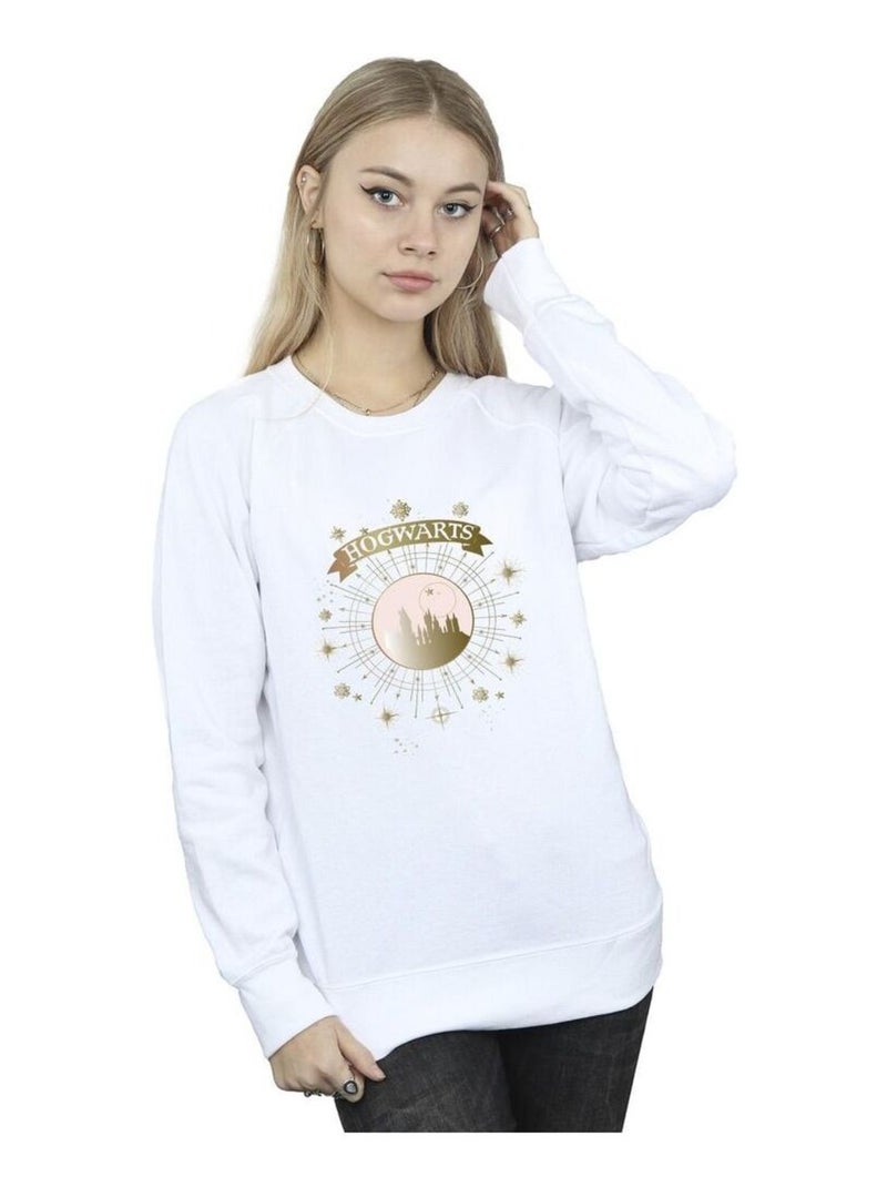 Harry Potter - Sweat HOGWARTS Blanc - Kiabi