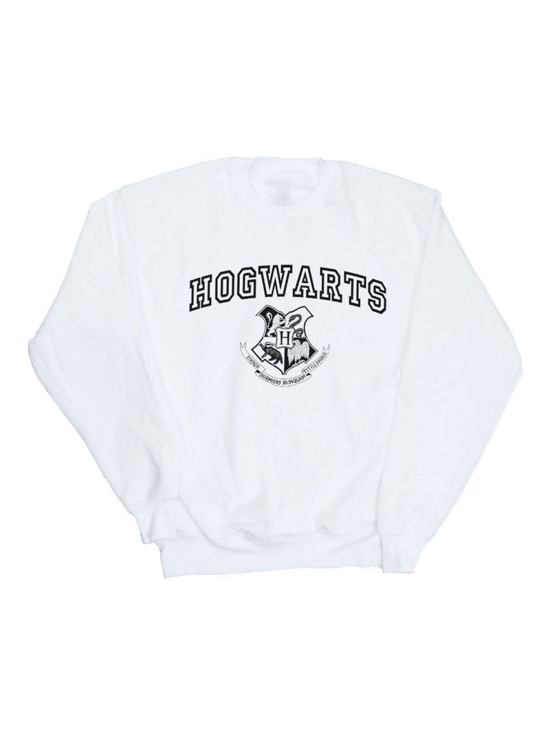 Harry Potter - Sweat HOGWARTS Blanc - Kiabi