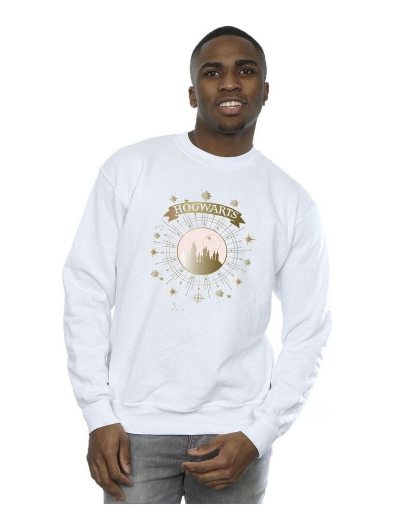 Harry Potter - Sweat HOGWARTS Blanc - Kiabi