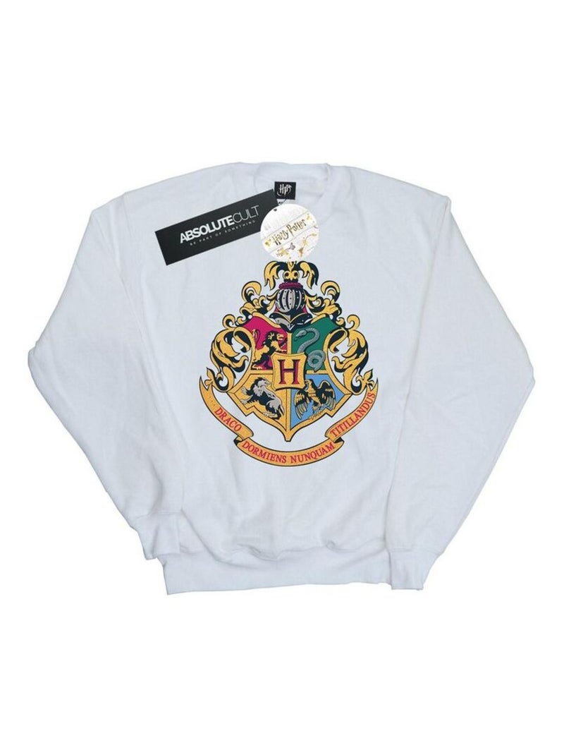 Harry Potter - Sweat HOGWARTS Blanc - Kiabi