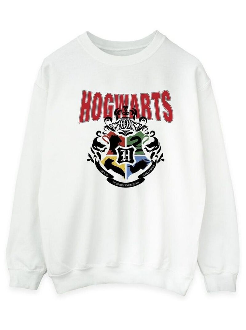 Harry Potter - Sweat HOGWARTS Blanc - Kiabi