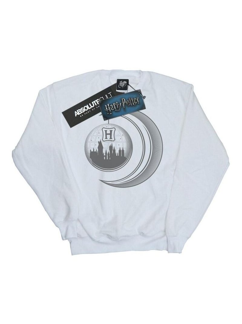 Harry Potter - Sweat HOGWARTS Blanc - Kiabi