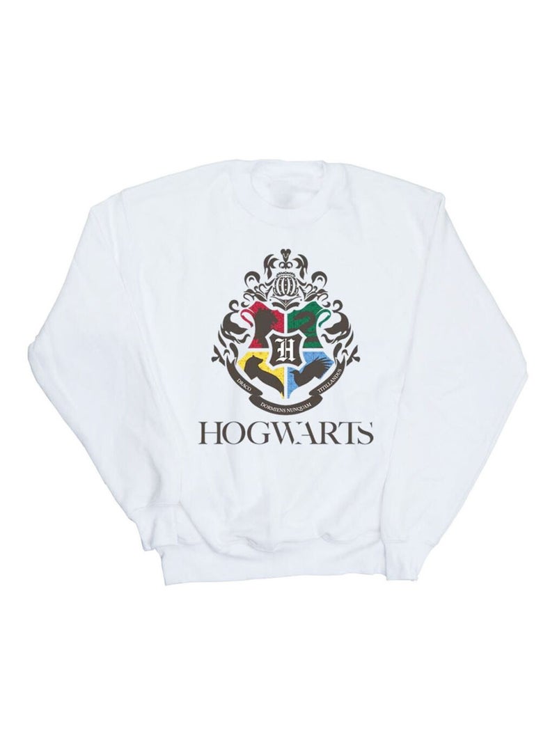 Harry Potter - Sweat HOGWARTS Blanc - Kiabi