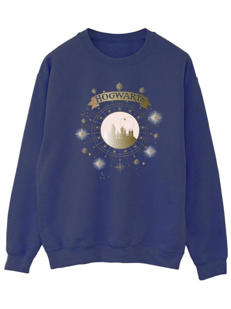 Harry Potter - Sweat HOGWARTS Bleu marine - Kiabi