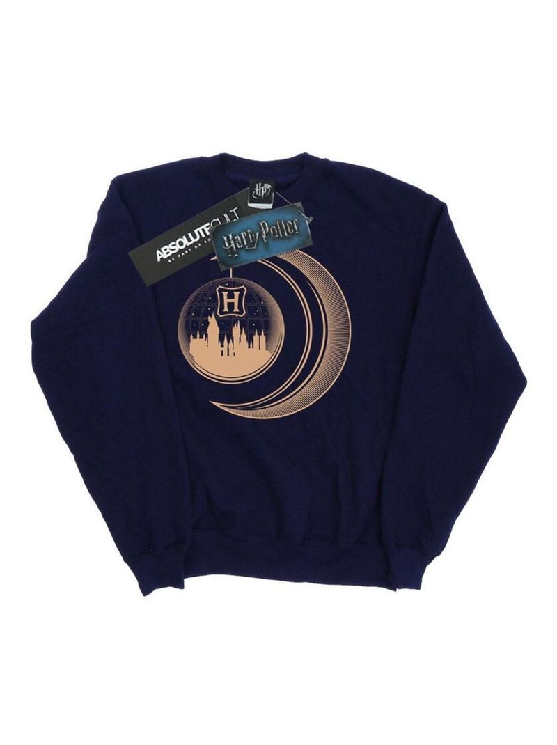 Harry Potter - Sweat HOGWARTS Bleu marine - Kiabi