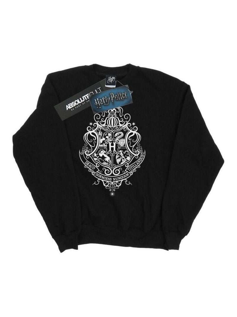 Harry Potter - Sweat HOGWARTS DRACO DORMIENS Noir - Kiabi