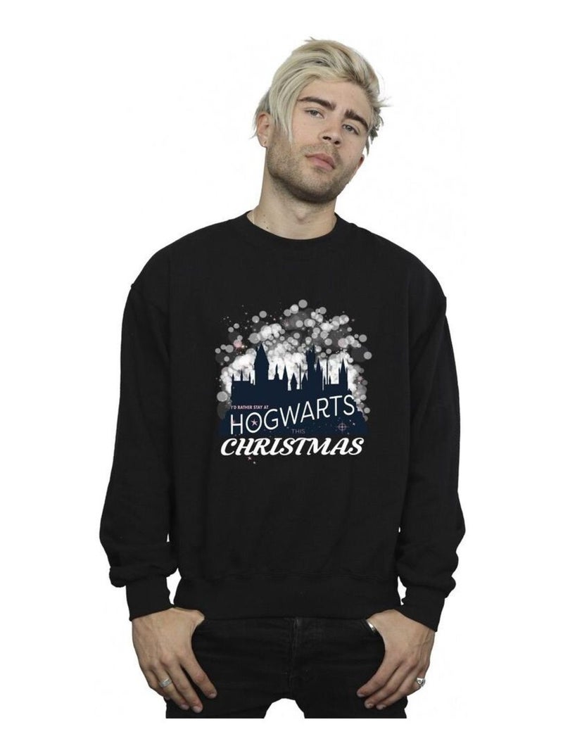 Harry Potter - Sweat HOGWARTS Noir - Kiabi