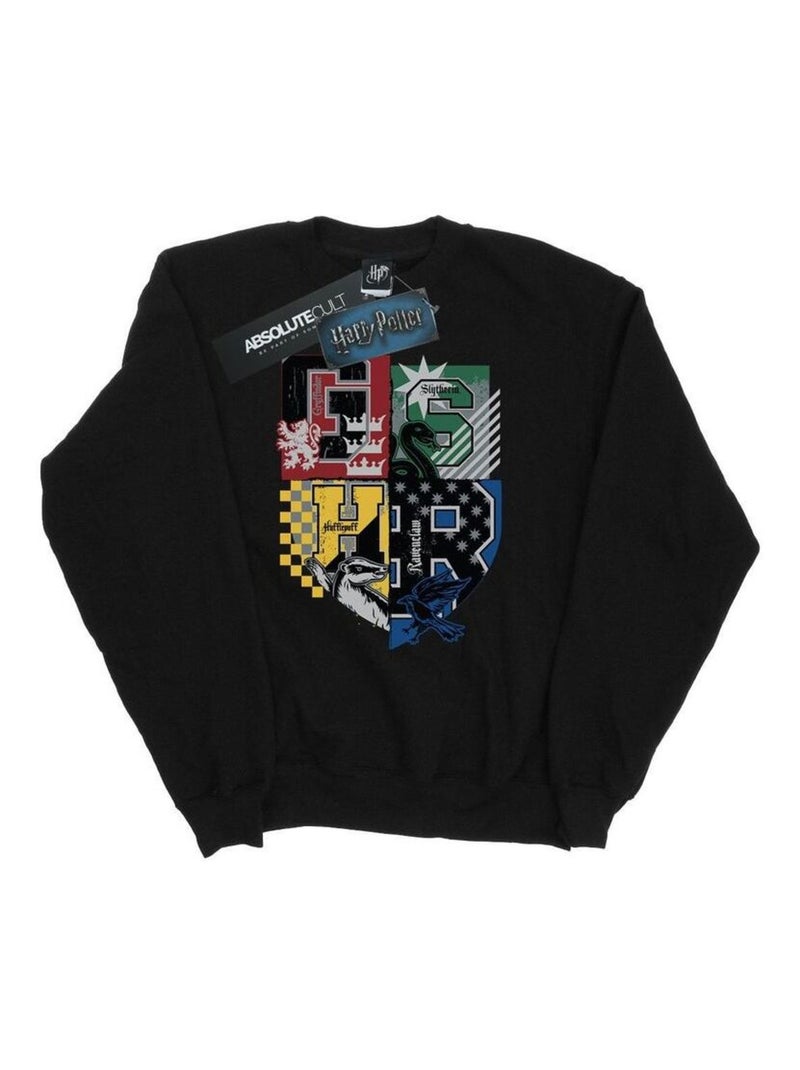 Harry Potter - Sweat HOGWARTS Noir - Kiabi