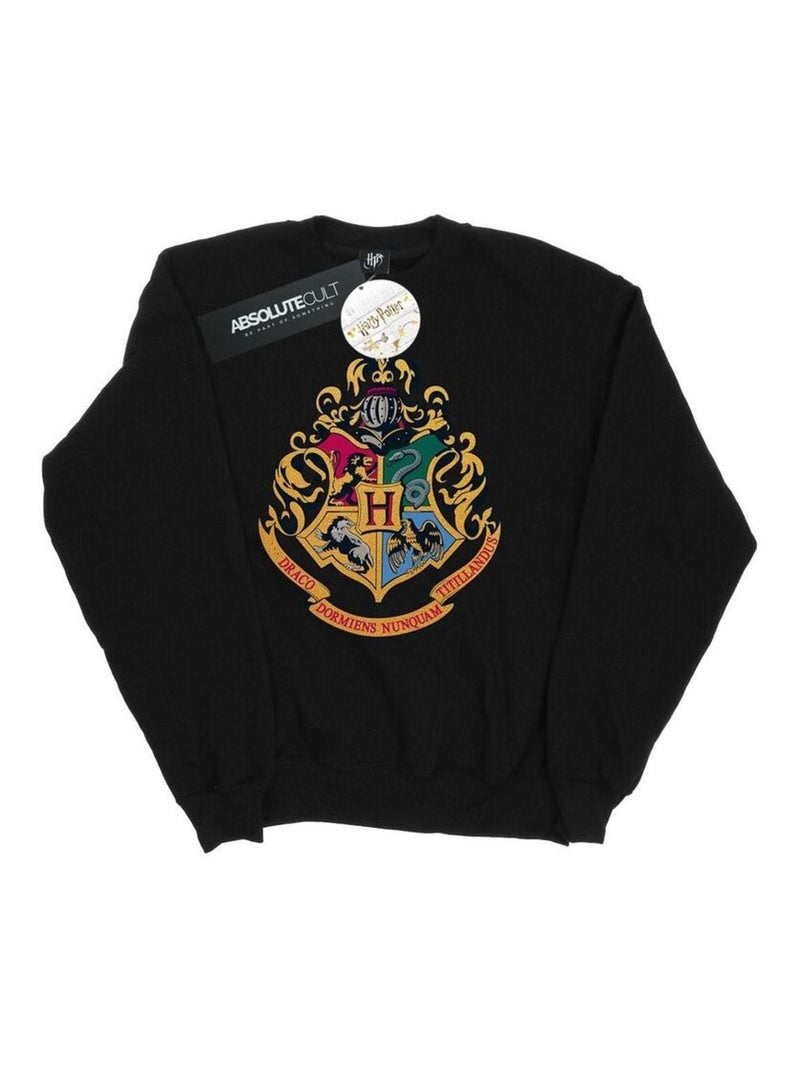 Harry Potter - Sweat HOGWARTS Noir - Kiabi