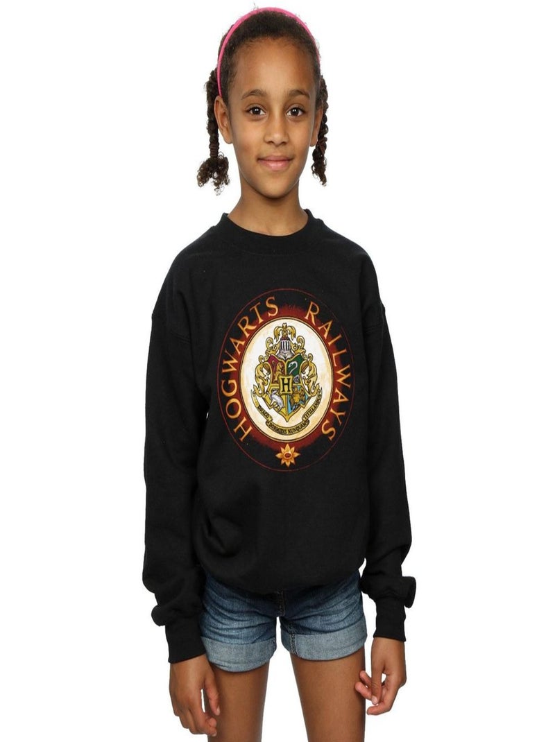 Harry Potter - Sweat HOGWARTS Noir - Kiabi