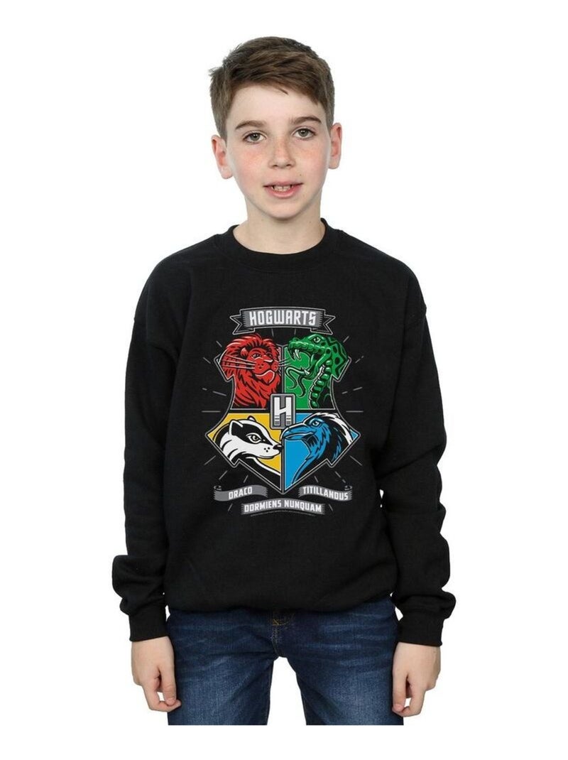 Harry Potter - Sweat HOGWARTS Noir - Kiabi
