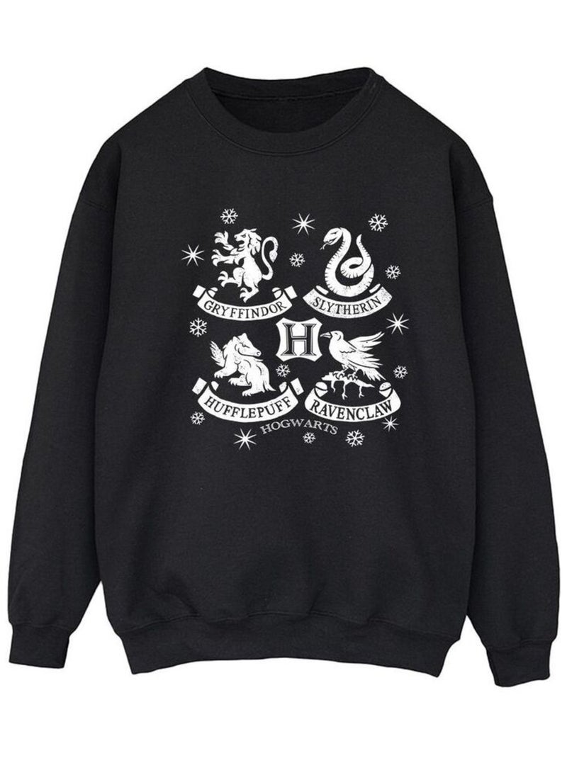 Harry Potter - Sweat HOUSE Noir - Kiabi