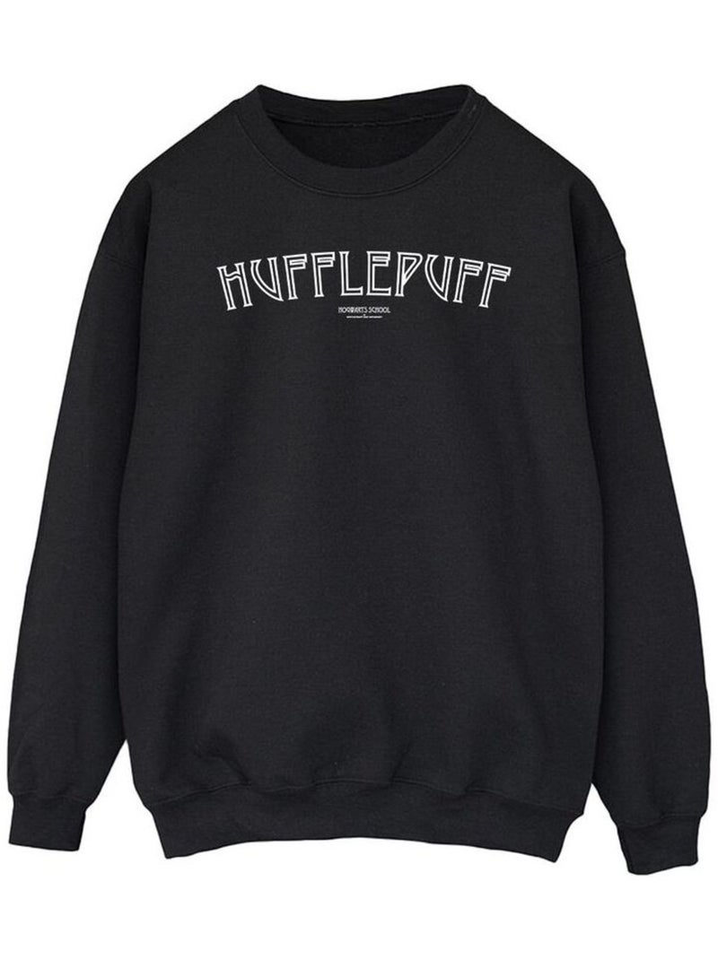 Harry Potter - Sweat HUFFLEPUFF Noir - Kiabi