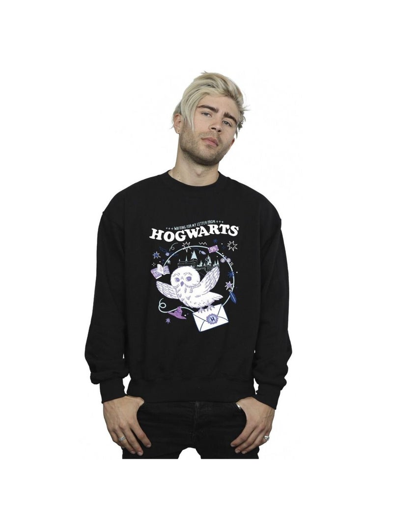 Harry Potter - Sweat LETTER FROM HOGWARTS Noir - Kiabi