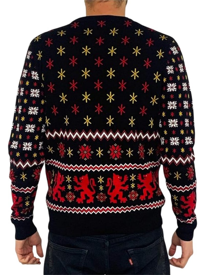 Harry Potter - Sweat motif/style emblème GRYFFINDOR HOUSE Noir Rouge Blanc - Kiabi