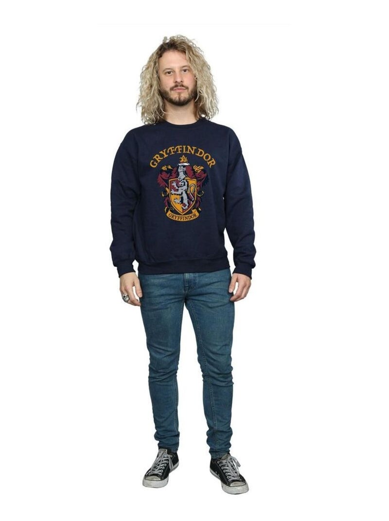 Harry Potter - Sweat motif/style Gryffondor Bleu marine - Kiabi
