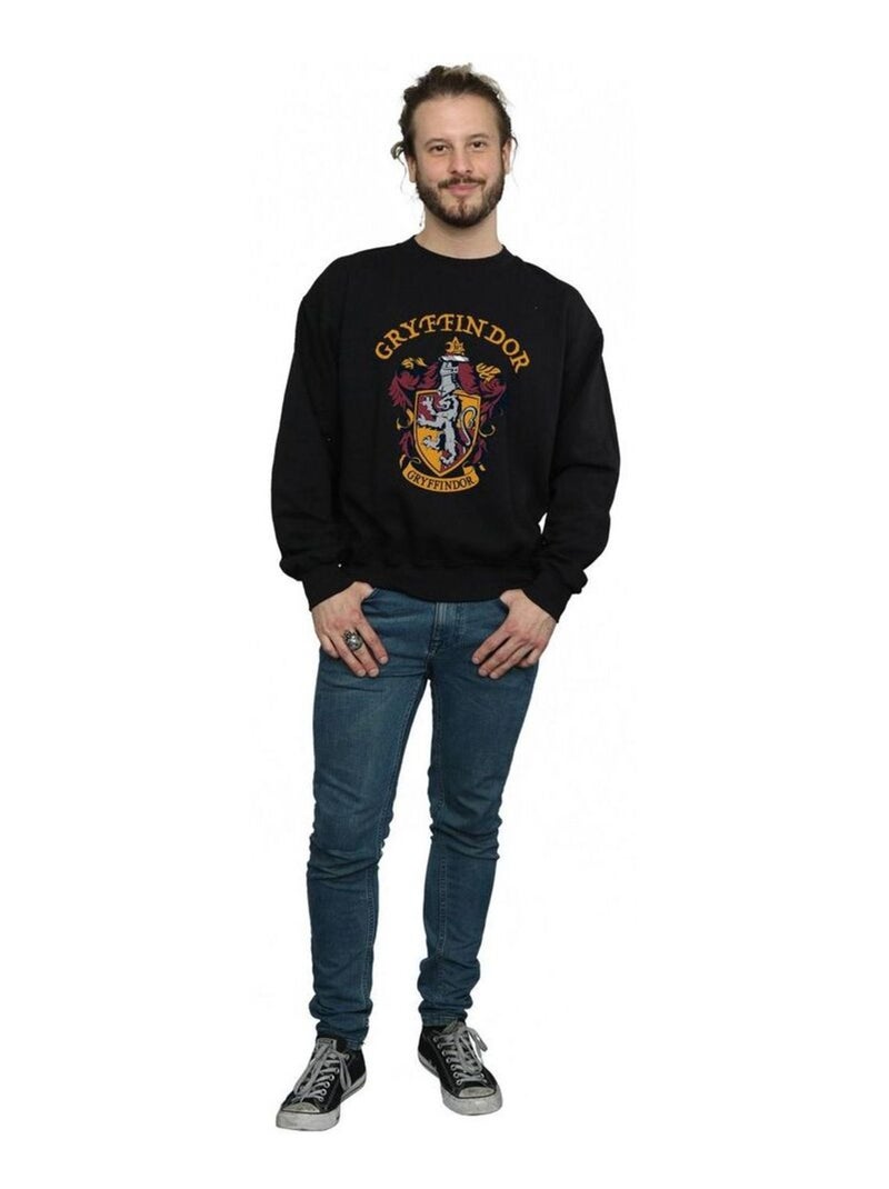 Harry Potter - Sweat motif/style Gryffondor Noir - Kiabi