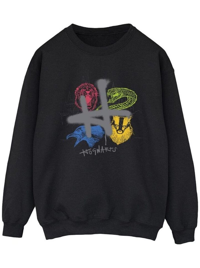 Harry Potter - Sweat Noir - Kiabi