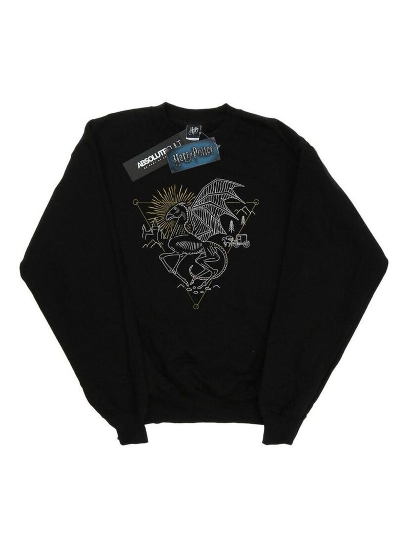 Harry Potter - Sweat Noir - Kiabi