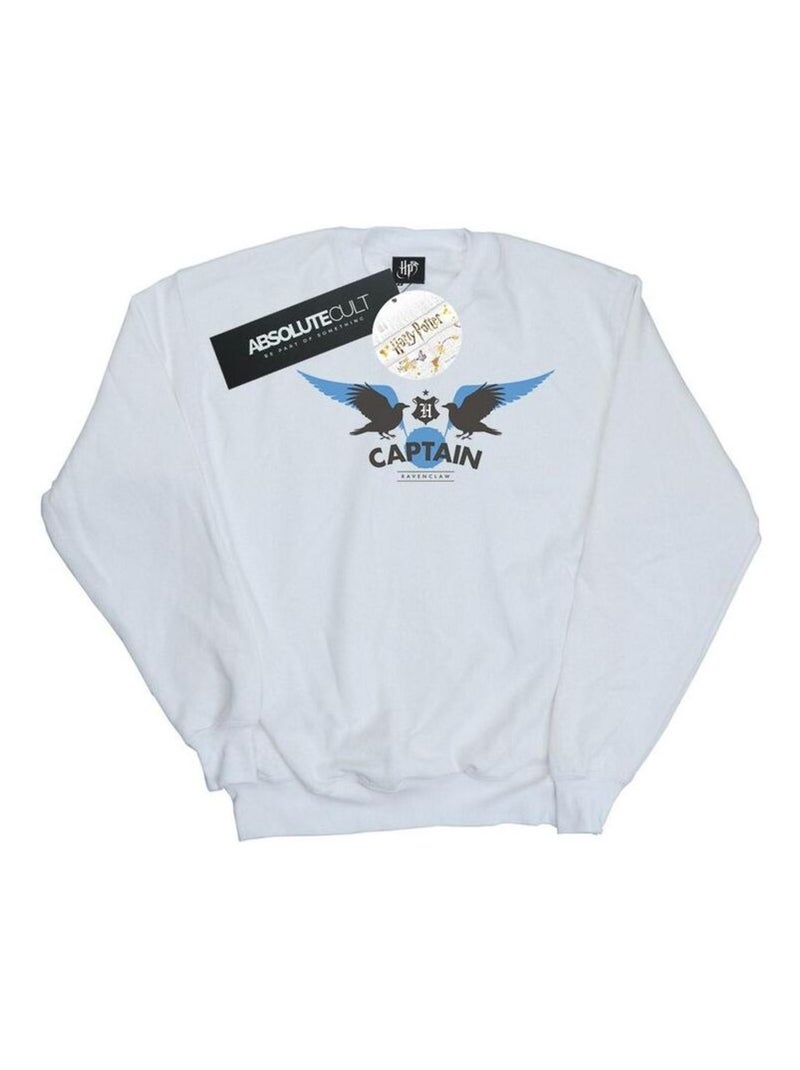 Harry Potter - Sweat RAVENCLAW Blanc - Kiabi