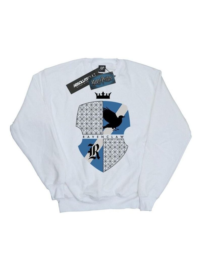 Harry Potter - Sweat RAVENCLAW Blanc - Kiabi