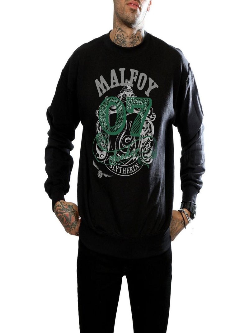 Harry Potter - Sweat SEEKER (Drago Malefoy) Noir - Kiabi