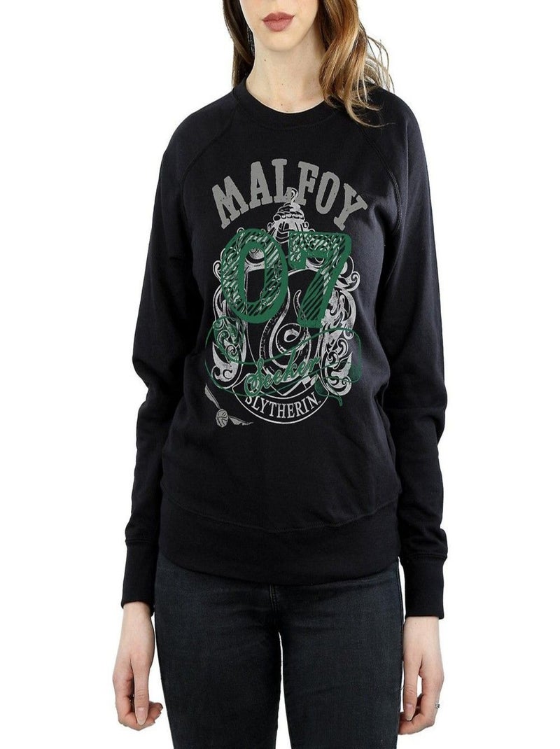 Harry Potter - Sweat SEEKER (Drago Malefoy) Noir - Kiabi
