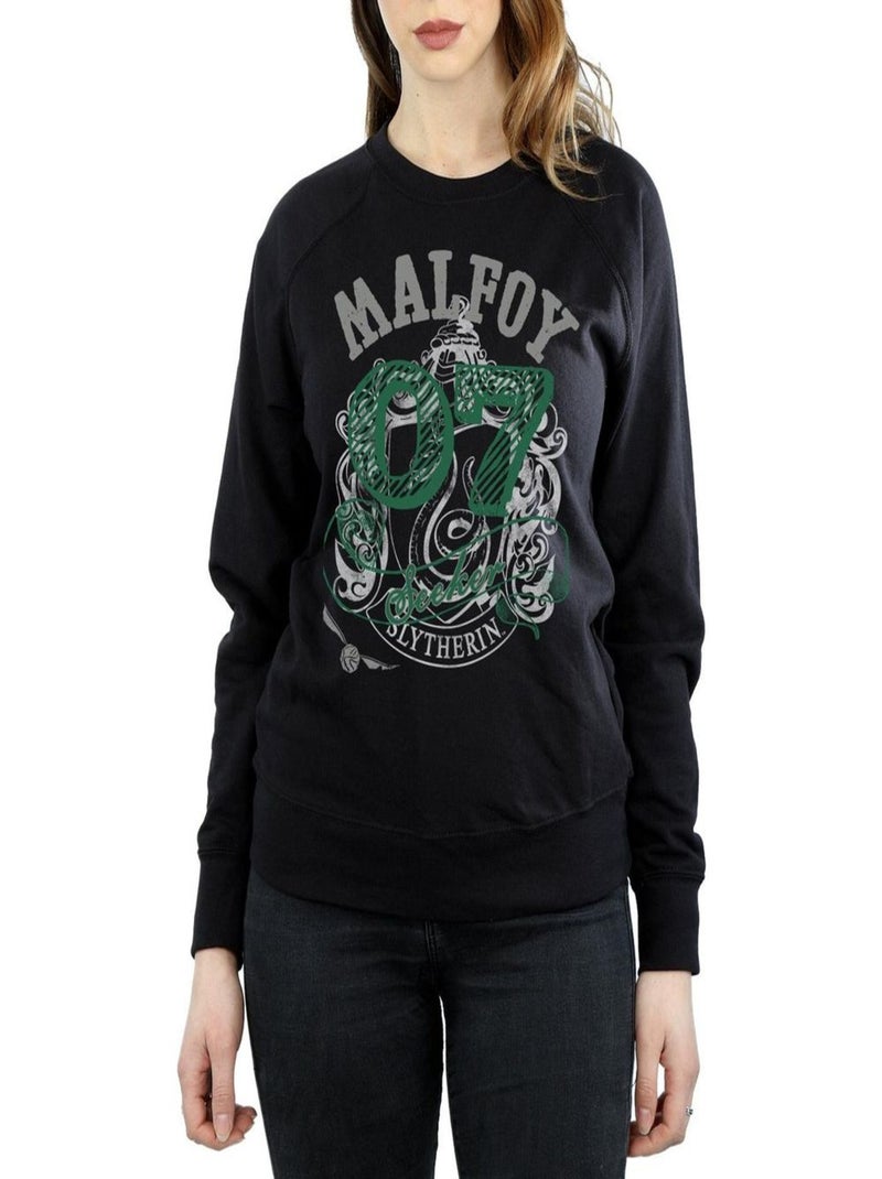Harry Potter - Sweat SEEKER (Drago Malefoy) Noir - Kiabi