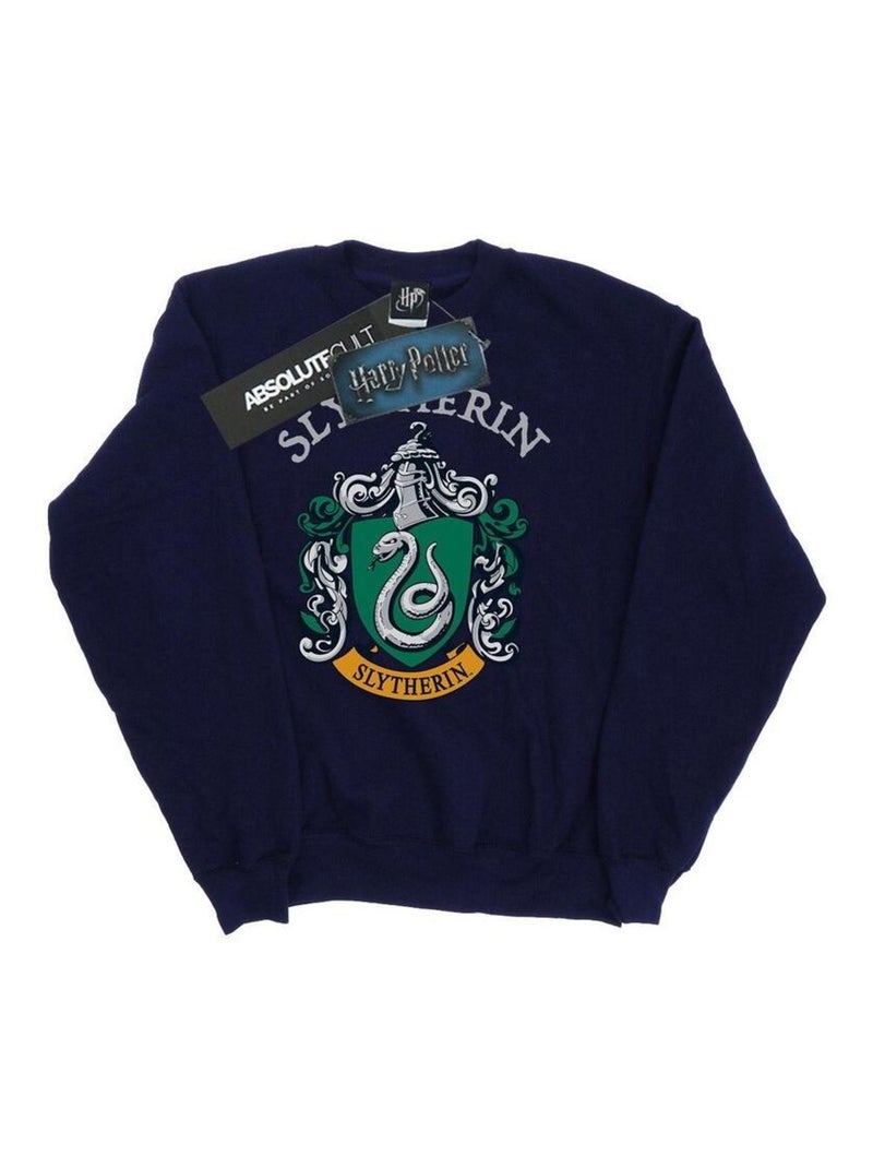 Harry Potter - Sweat SLYTHERIN Bleu marine - Kiabi