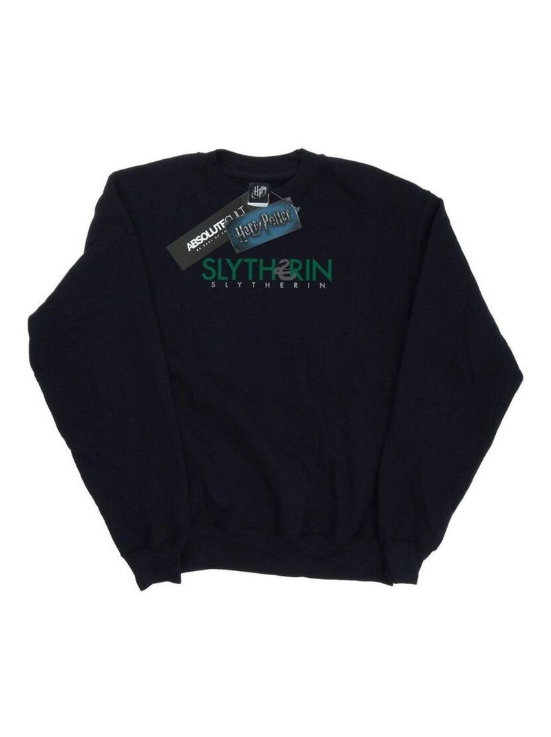 Harry Potter - Sweat SLYTHERIN Noir - Kiabi