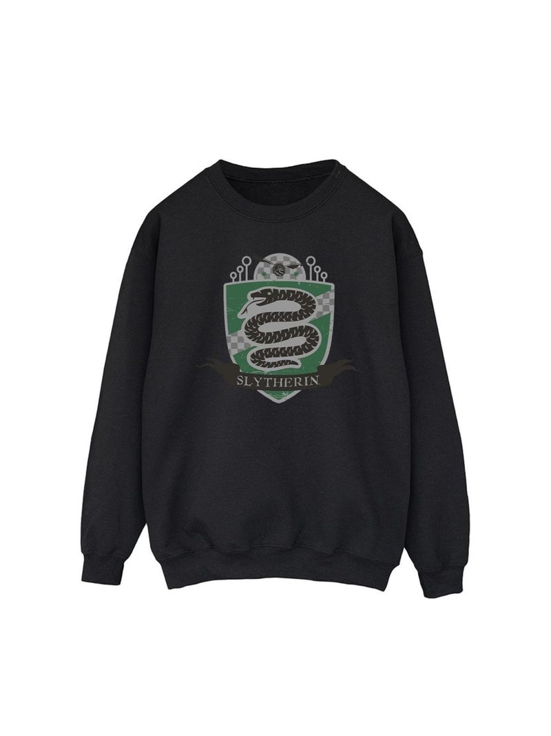 Harry Potter - Sweat SLYTHERIN Noir - Kiabi