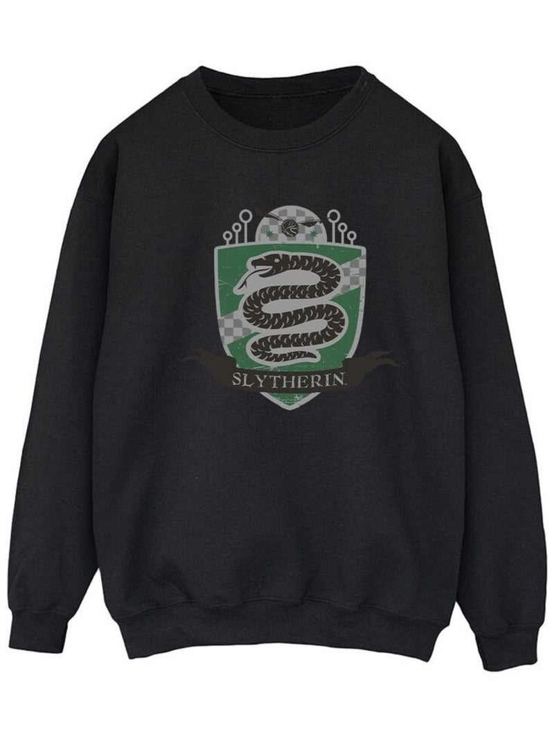 Harry Potter - Sweat SLYTHERIN Noir - Kiabi