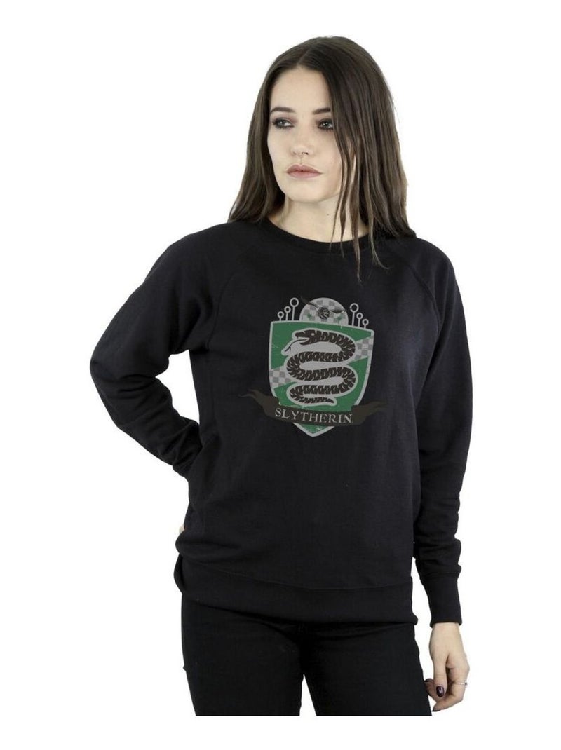 Harry Potter - Sweat SLYTHERIN Noir - Kiabi