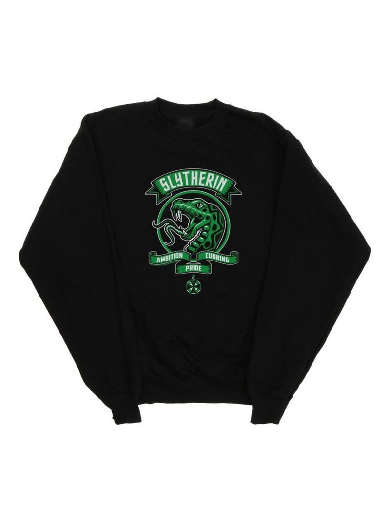 Harry Potter - Sweat SLYTHERIN Noir - Kiabi