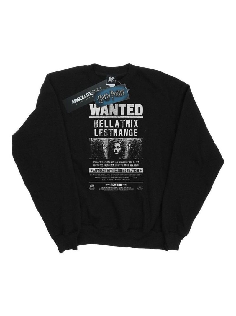 Harry Potter - Sweat WANTED Noir - Kiabi
