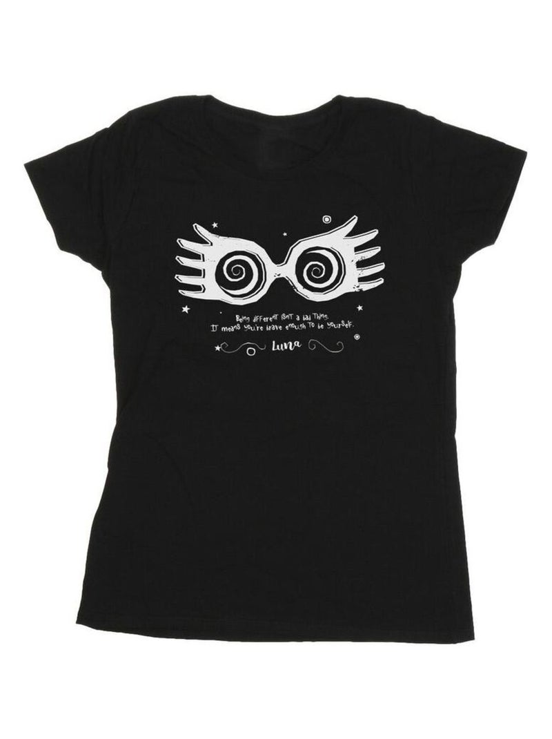 Harry Potter - T-shirt BEING DIFFERENT Noir - Kiabi