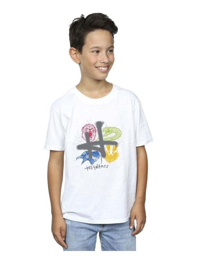 Harry Potter - T-shirt Blanc - Kiabi