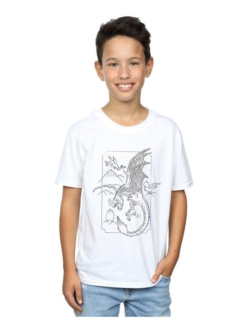 Harry Potter - T-shirt Blanc - Kiabi
