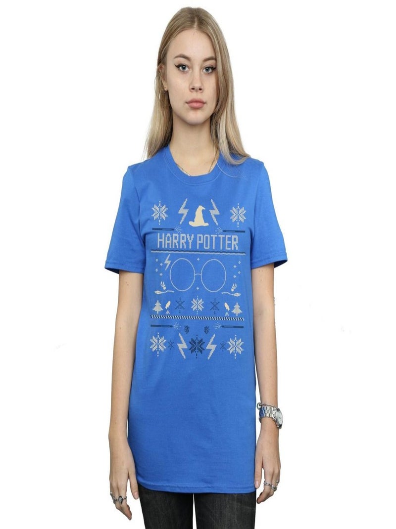 Harry Potter - T-shirt Bleu roi - Kiabi