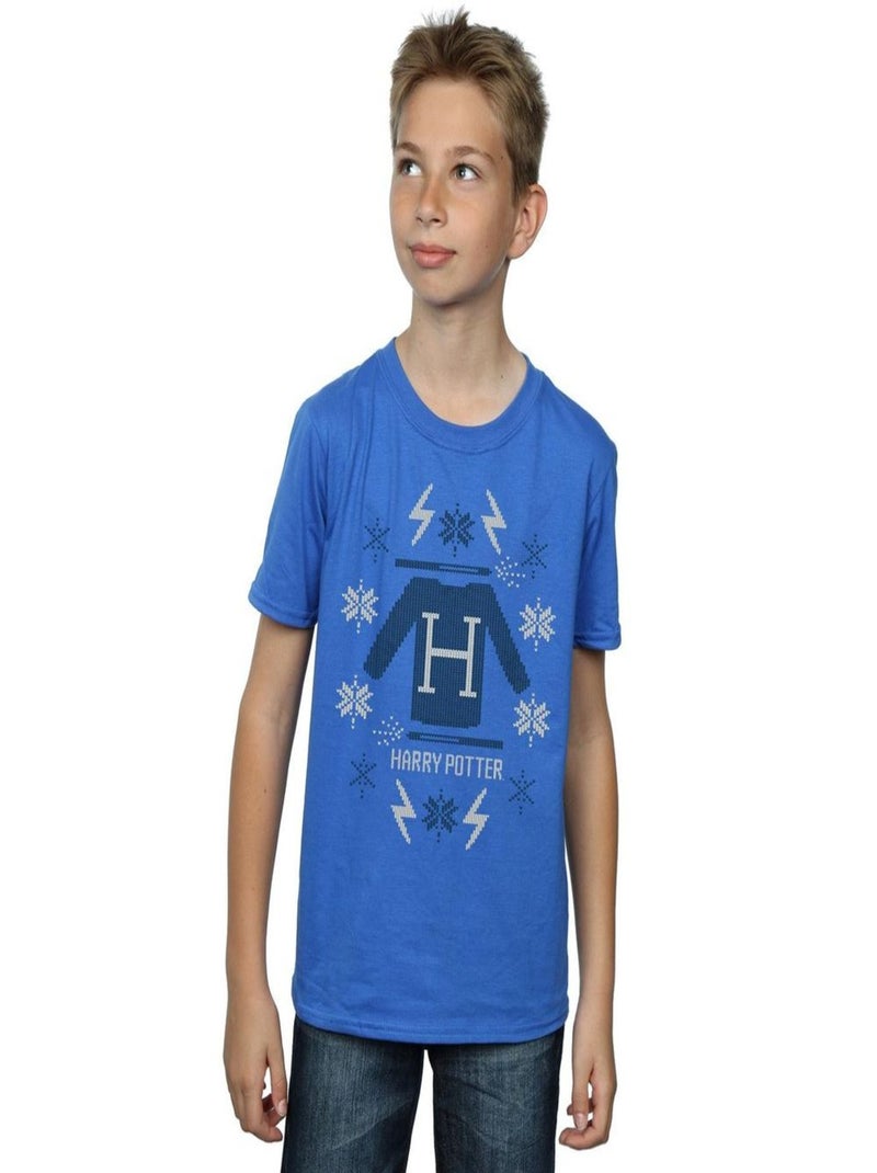 Harry Potter - T-shirt Bleu roi - Kiabi